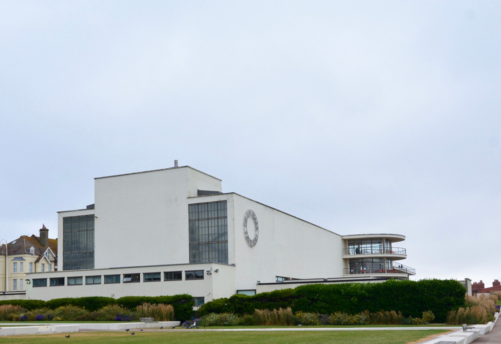 Emigre architect Erich Mendelsohn's Modernist De La Warr Pavilion, Bexhill-on-Sea
