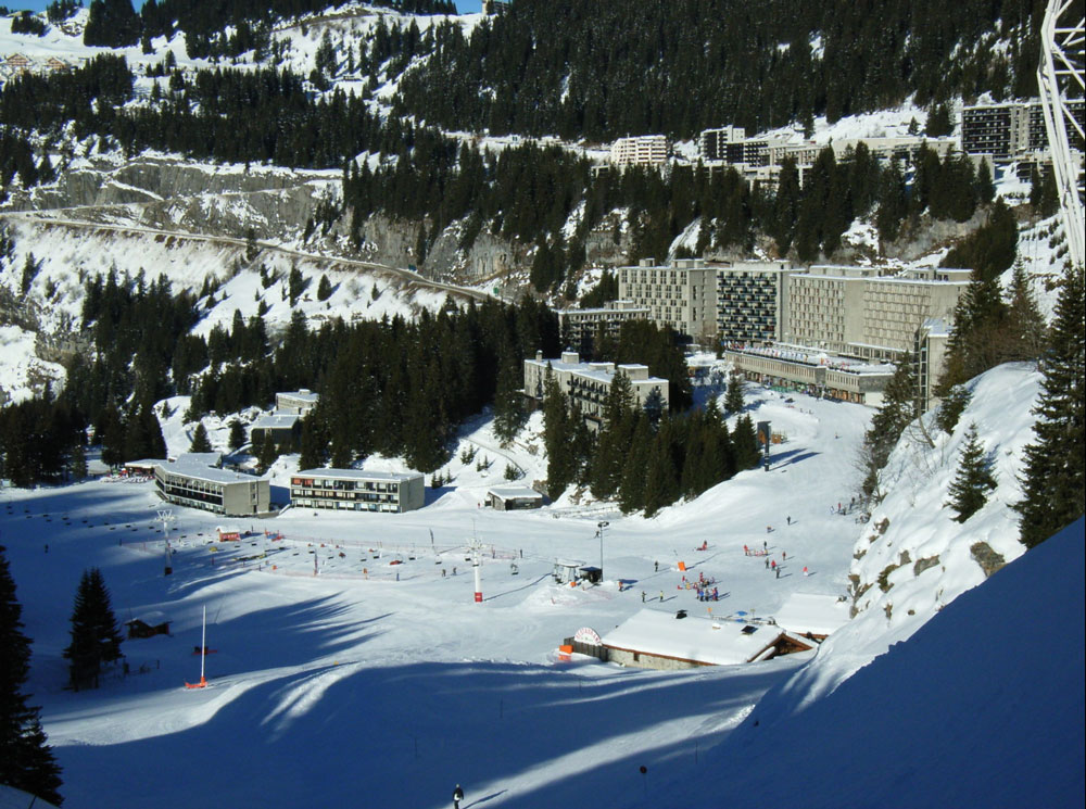 marcel breuer 1960 brutalist ski resort 