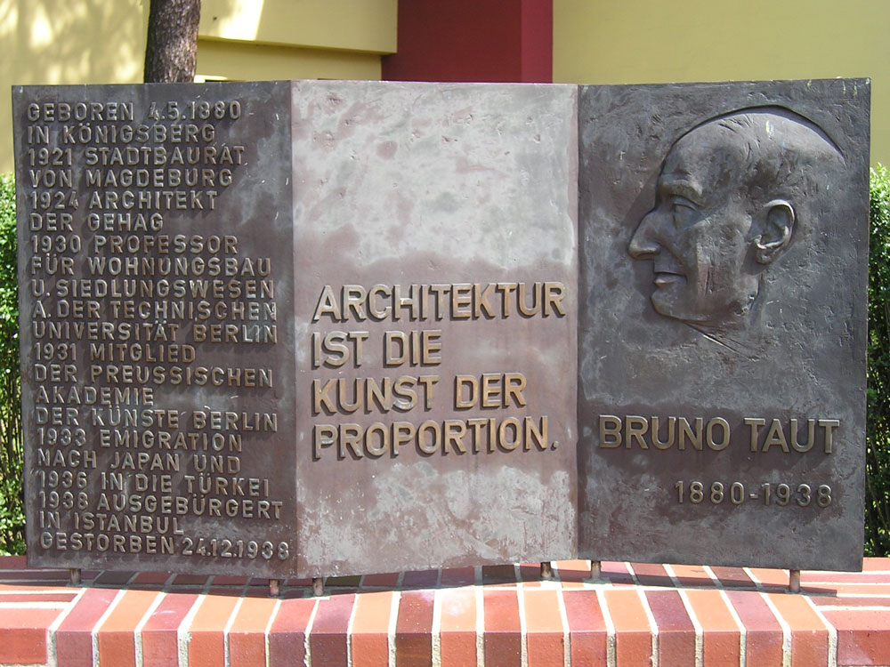 memorial to Bruno Taut