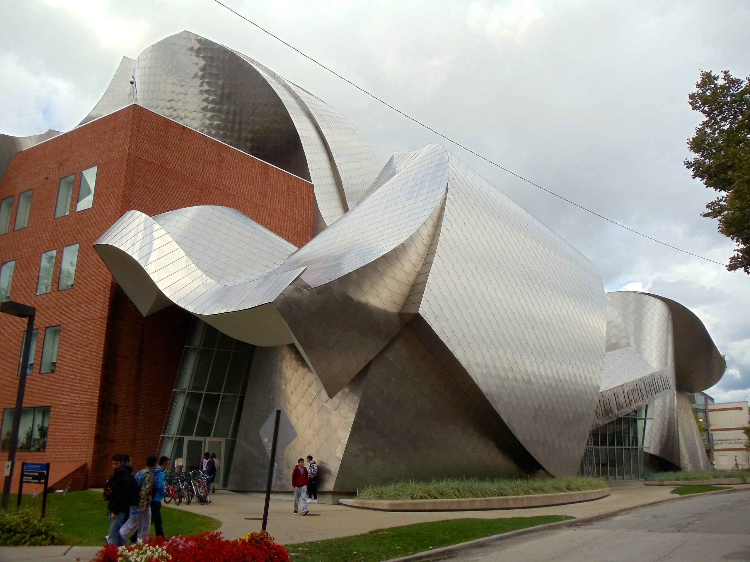 Frank Gehry building Cleveland Ohio