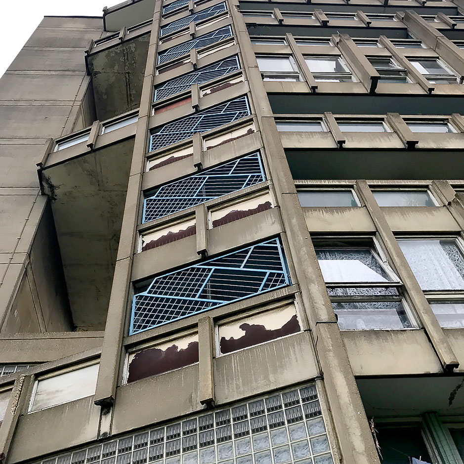 robin hood gardens poplar demolition