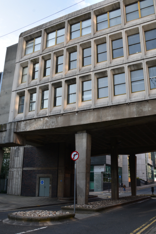 facade of dial house glasgow telecoms centre