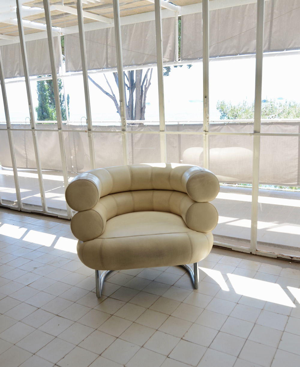 Eileen Gray's furniture design inn her Modernist villa E-1027