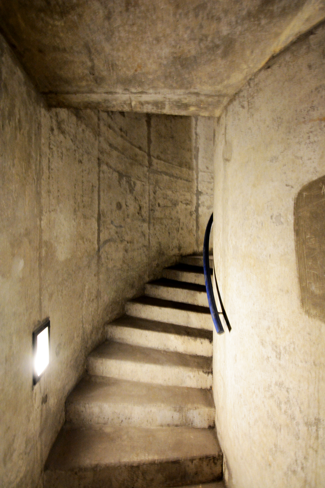 Cromwell Tower, Barbican, concrete spiral vent