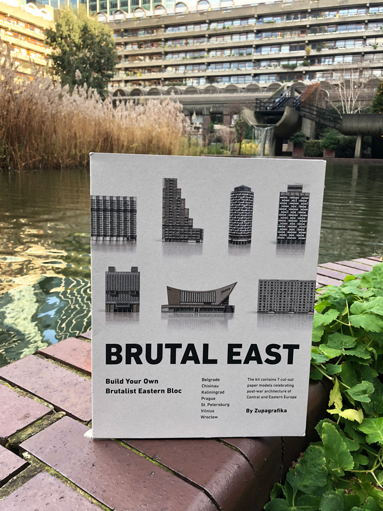 Brutal East Kit to make 7 paper models