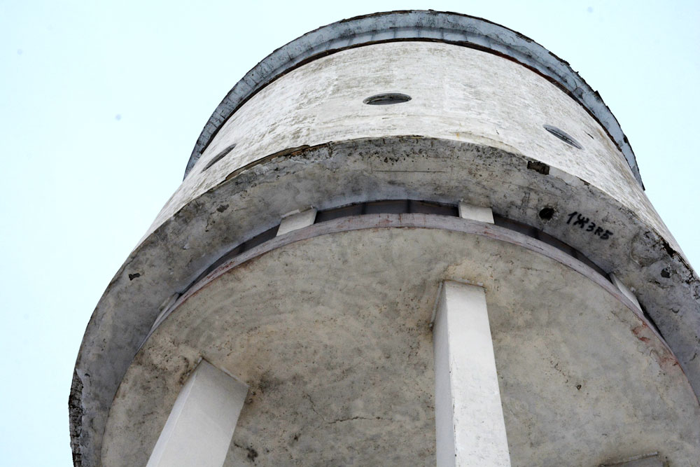 white tower constructivist in yekaterinburg 1931