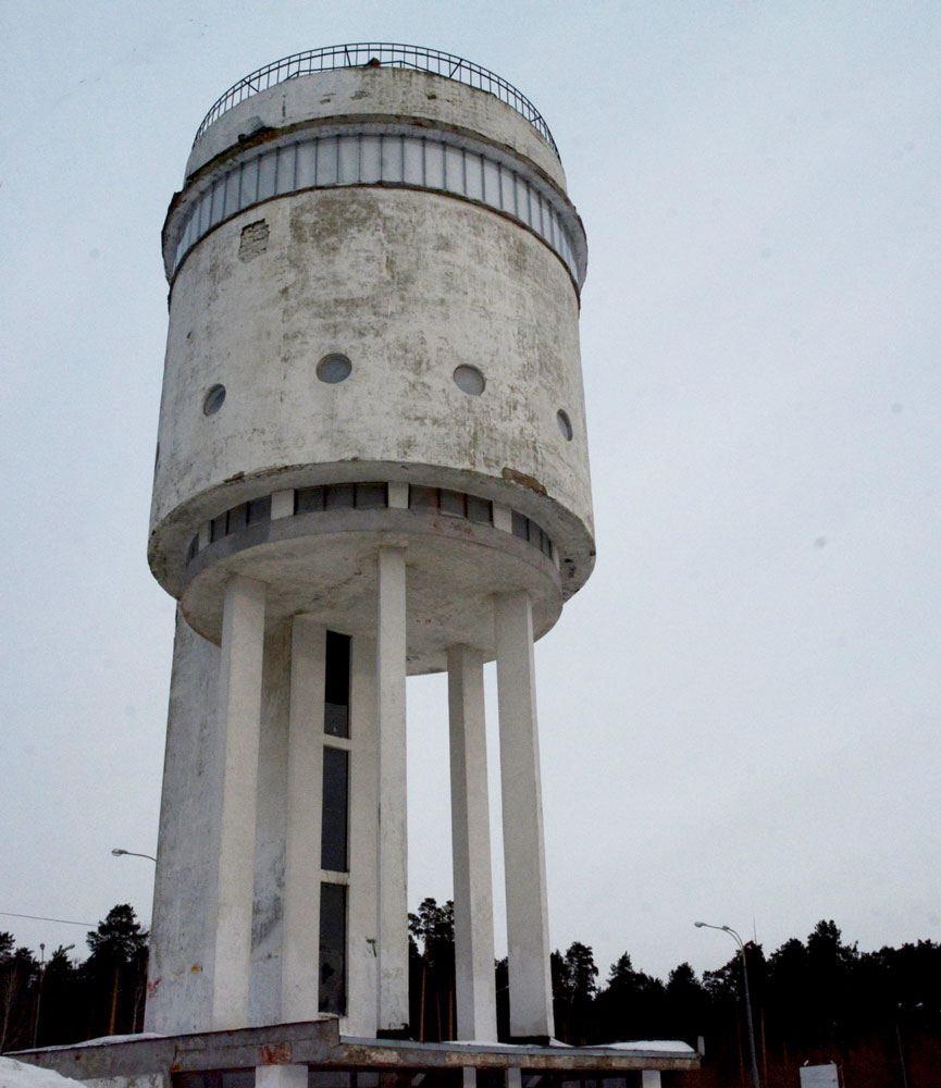 constructivist white tower 1931 yekaterninburg 