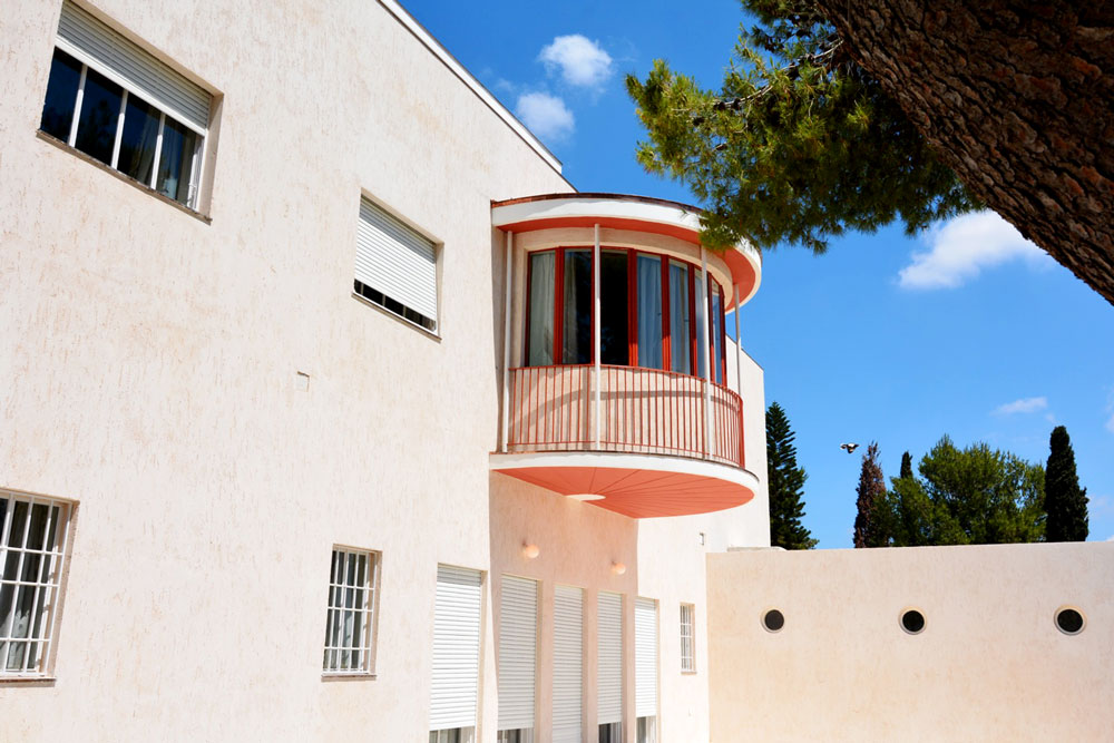 weizmann house erich mendelsohn exterior view israel 