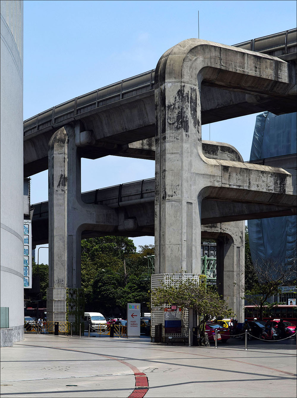 concrete architecture in Bankok thailand