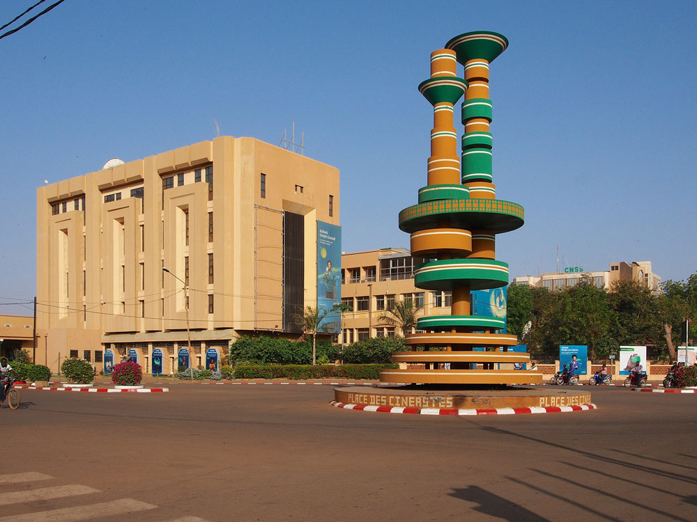 Place_des_cineastes_Ouaga 2000 Burkina Faso Architecture