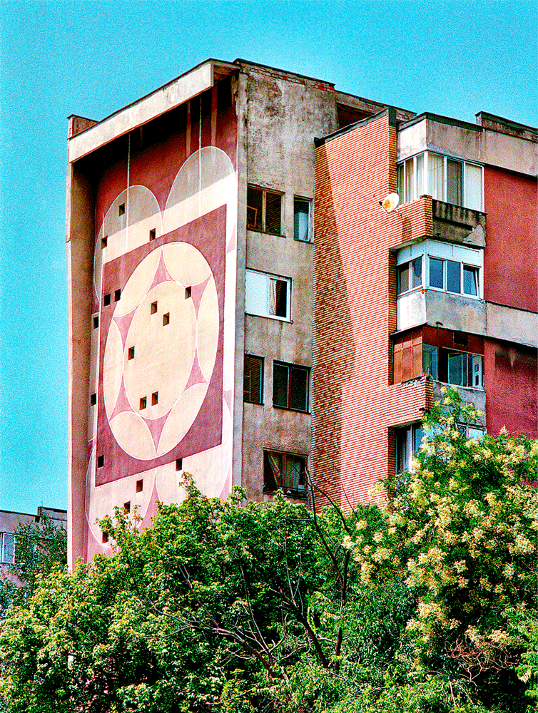 apartment block in the Militari neighbourhood in Bucharest, Romania