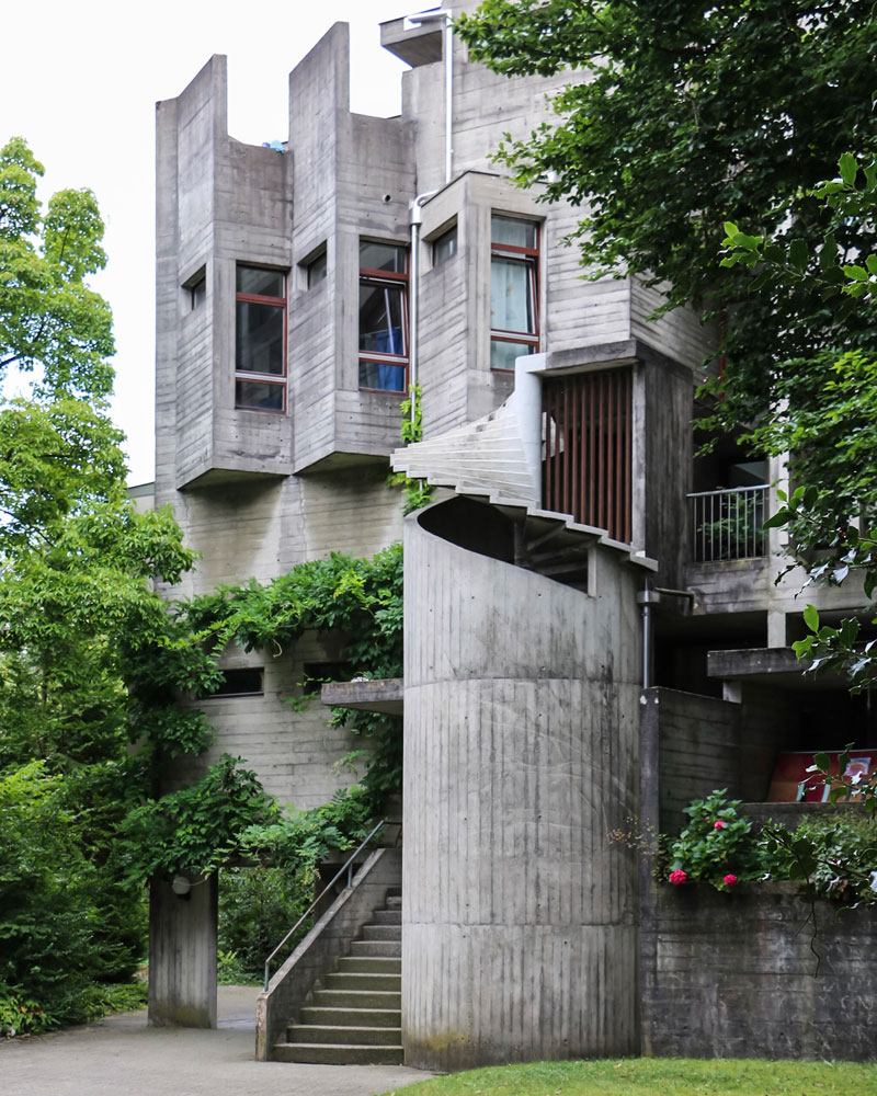 Concrete Brutalist Architecture Atelier 5 Urban Villas 