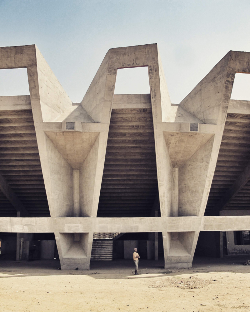 Charles Corea Indian Architect Ahmedabad India Cricket Stadium