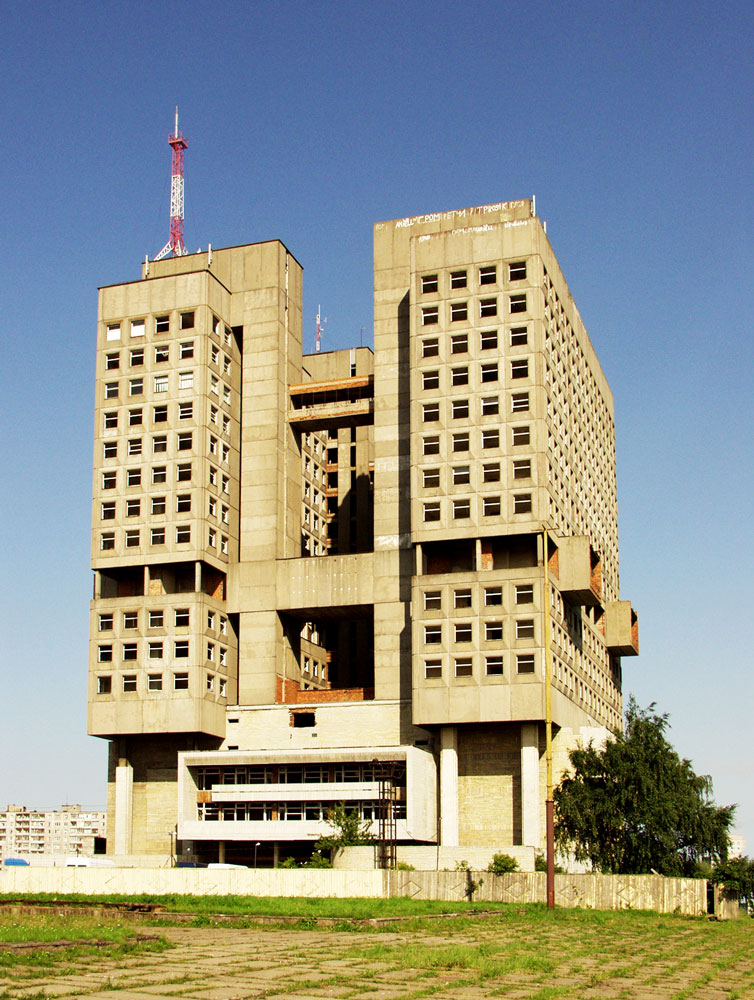 The Brutalist, abandoned House of the Soviets, Kalininigrad by Alexander Shevtsov