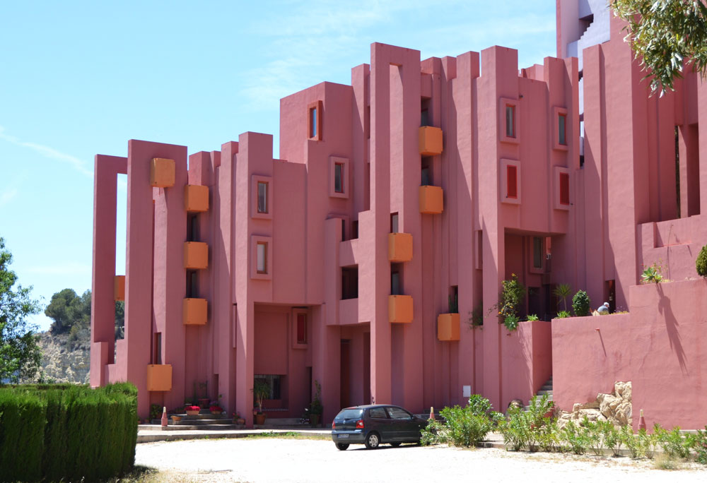 La Muralla Roja Modernist Architecture Calpe Spain Ricardo Bofill