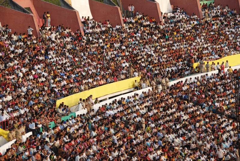 Sardar Vallabhbhai Patel Stadium by Charles Correa