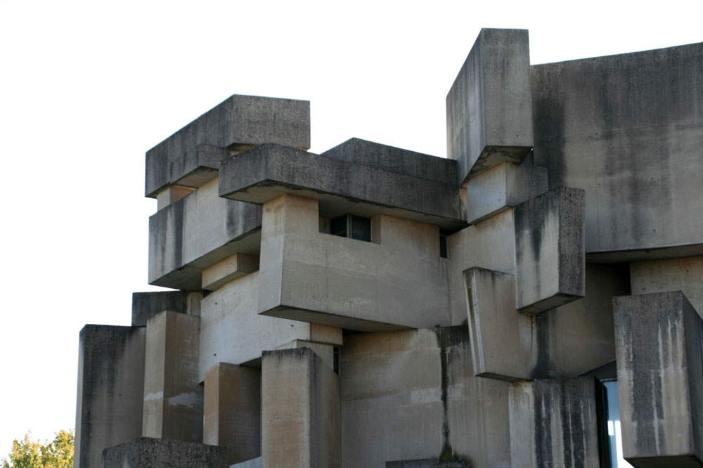 Kirche Zur Heiligsten Dreifaltigkeit Wotruba Church Vienna Brutalist 