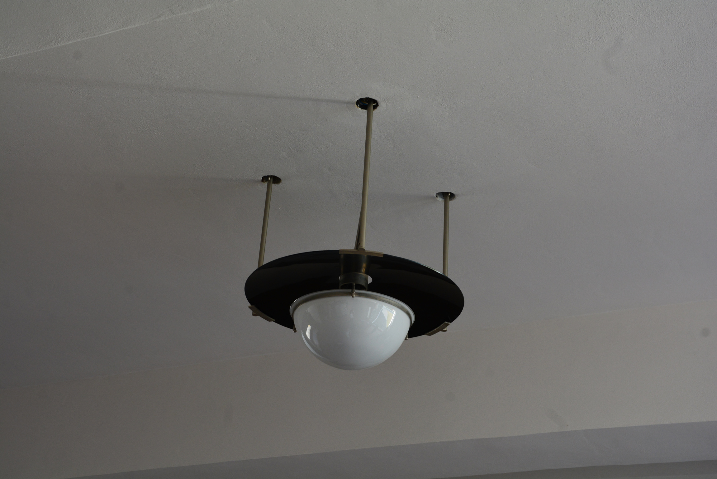 bauhaus ceiling light fitting in a meisterhaus dessau