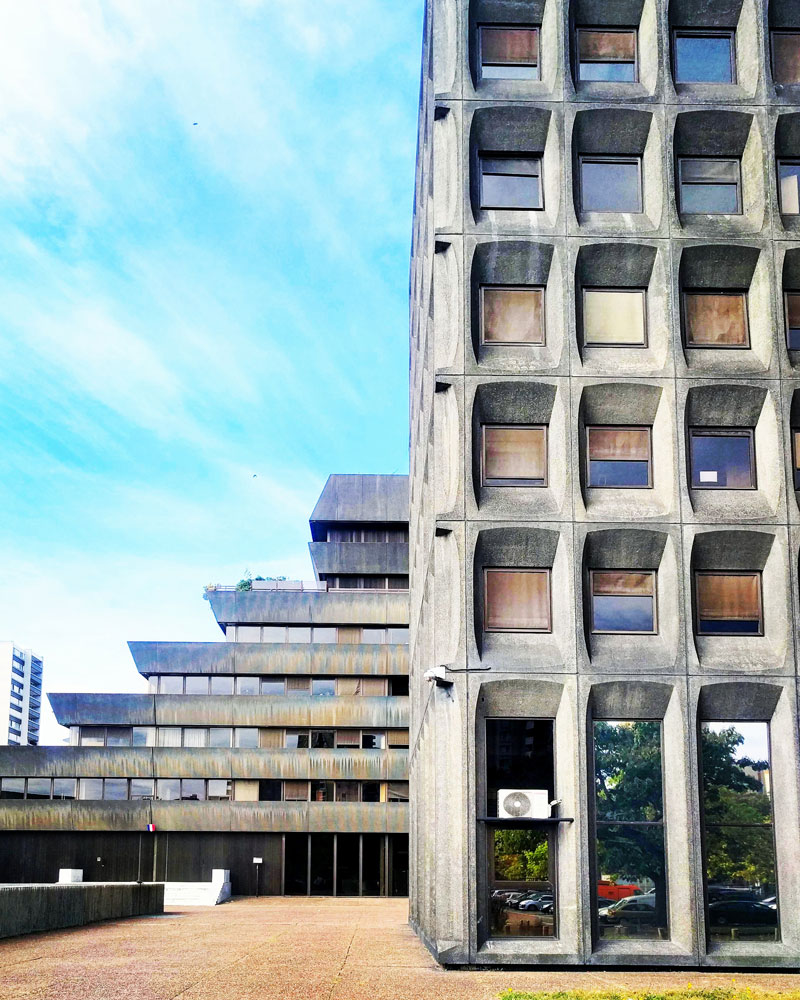 brutalist architecture in bobigny