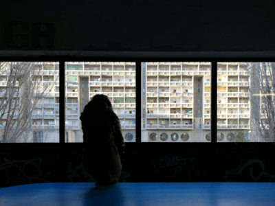 brutalist housing trieste italy