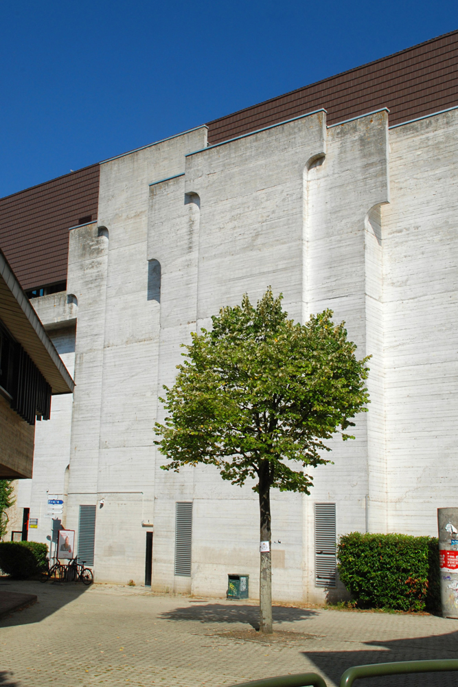 Belgium brutalist architecture André Jacmain