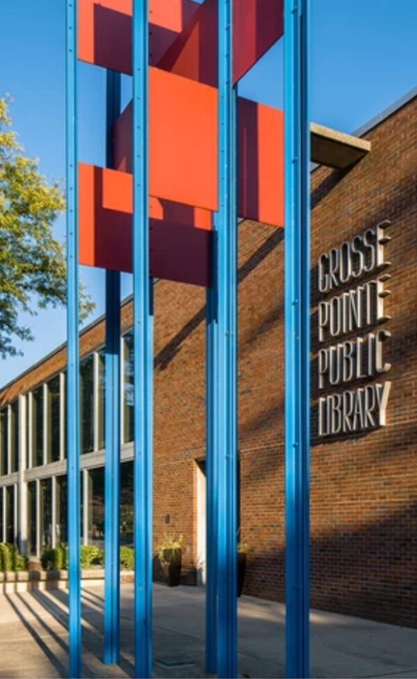 grosse pointe library detroit modernism