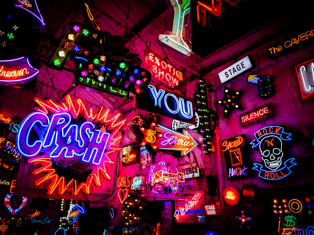 neon signs