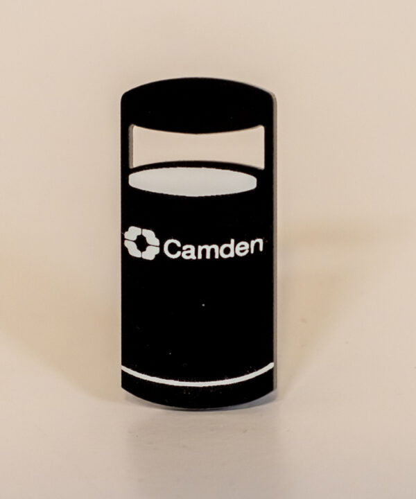 pin with design of camden council litter bin