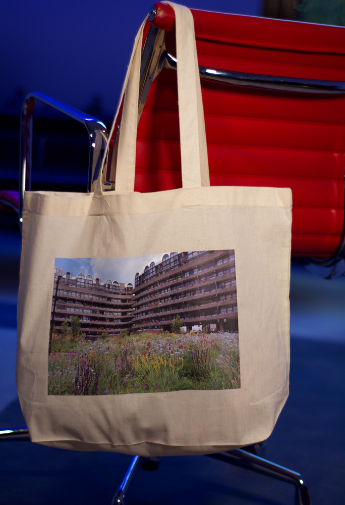 Brutalist Barbican Tote bag