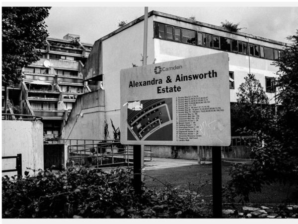 map within alexandra and ainsworth estate