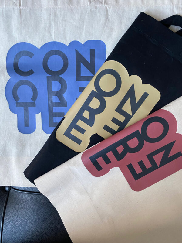 THREE COLOURS OF TOTE