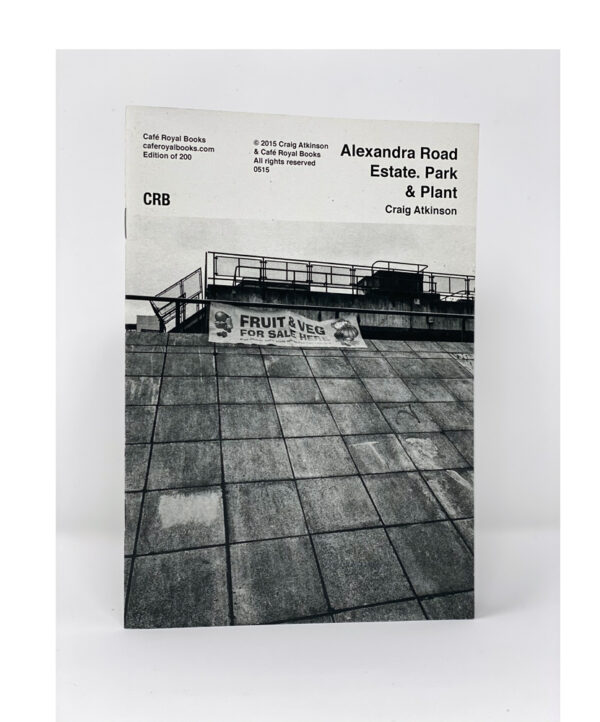 front cover brutalist award winning estate Alexandra Road