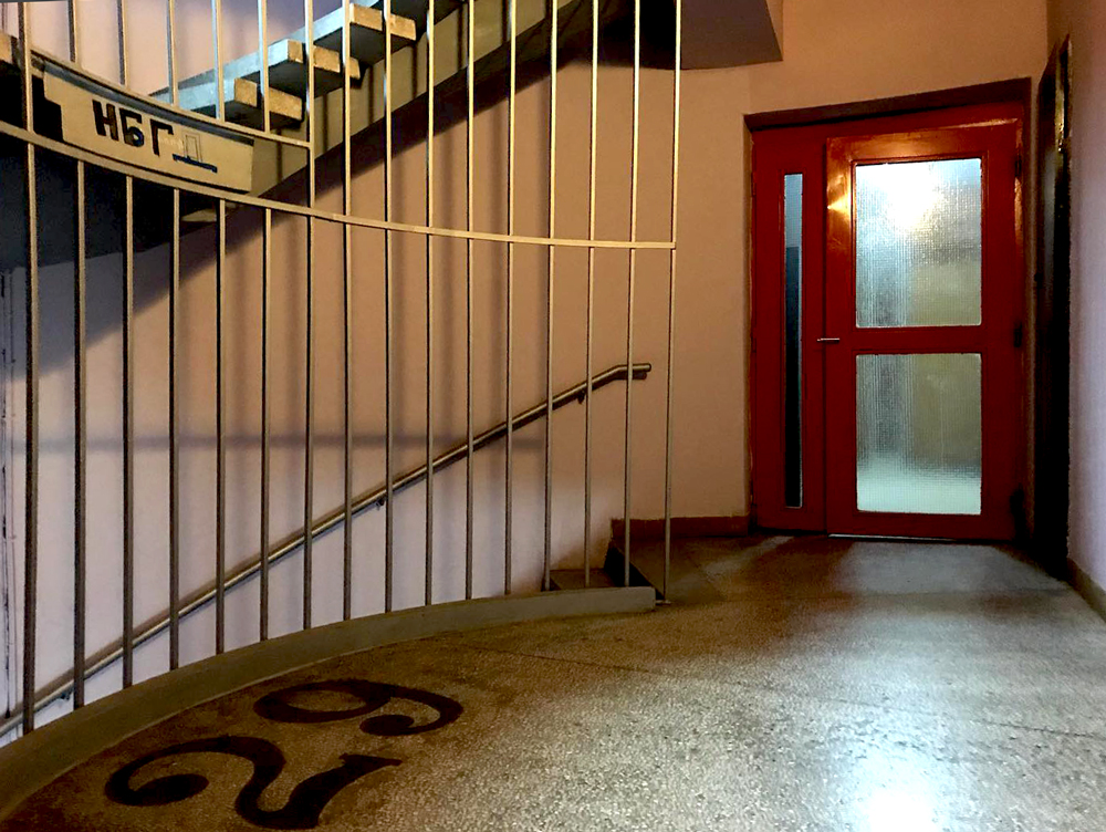 view to staircase genex tower internal 