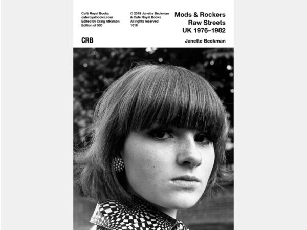 Cover of Cafe Royal book with image of girl with fringe photographed by Janette Beckman