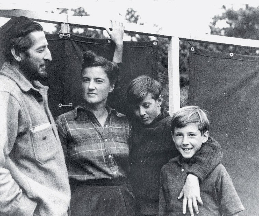 serge chermayeff and family outdoors photo 