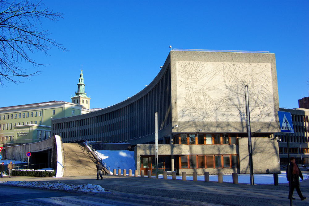 view of y block and library