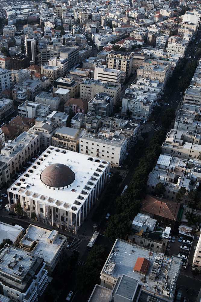 aerial view over Beit Ha’ir