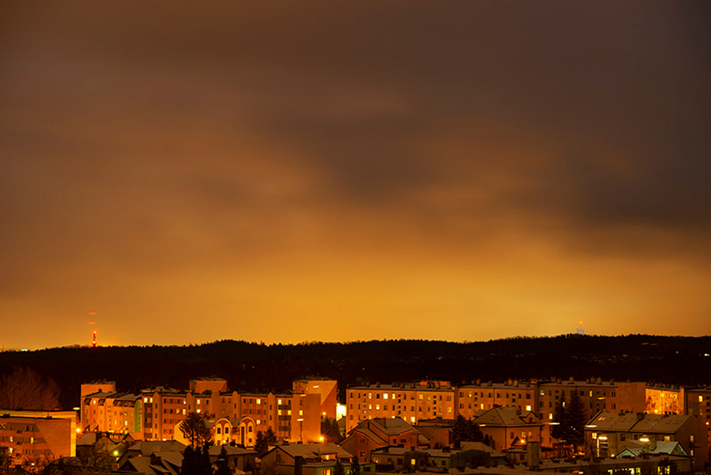 Gdynia at sunset