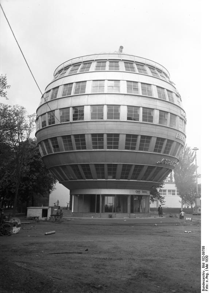 kugelhaus spherical building 1930