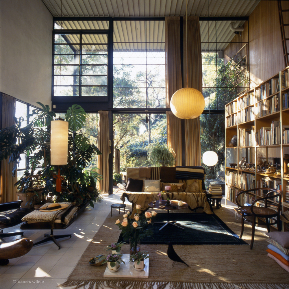 interior of Eames House Califonia