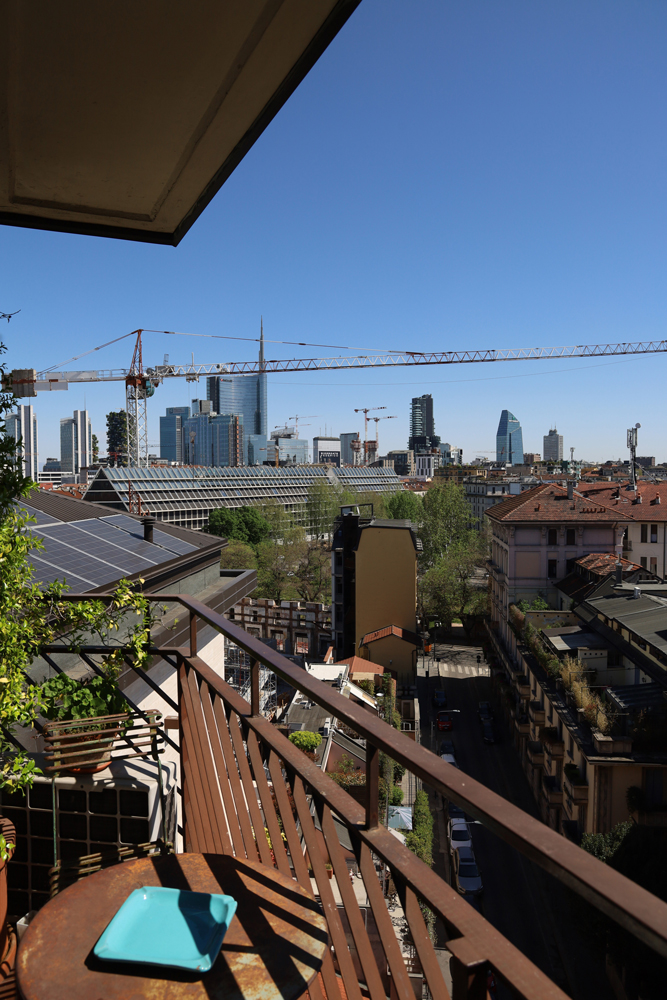 roof tops over Milan