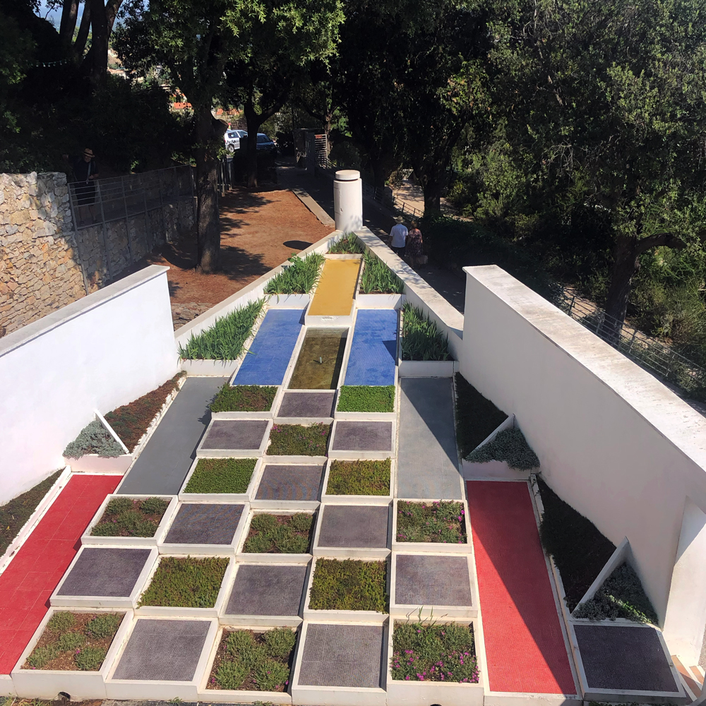 cubist garden villa noailles