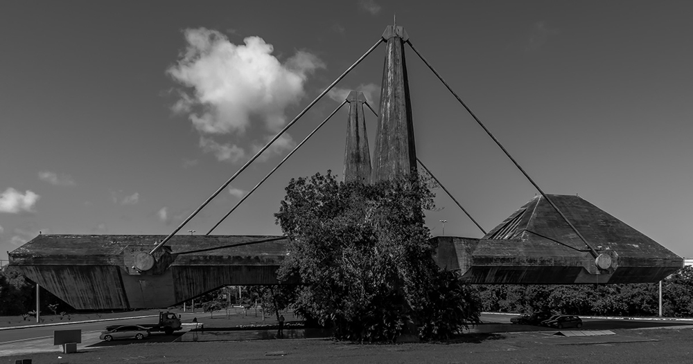 brutalist structure brazil