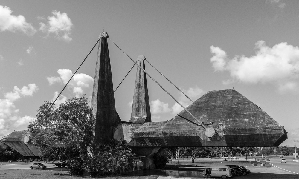 brutalist structure brazil