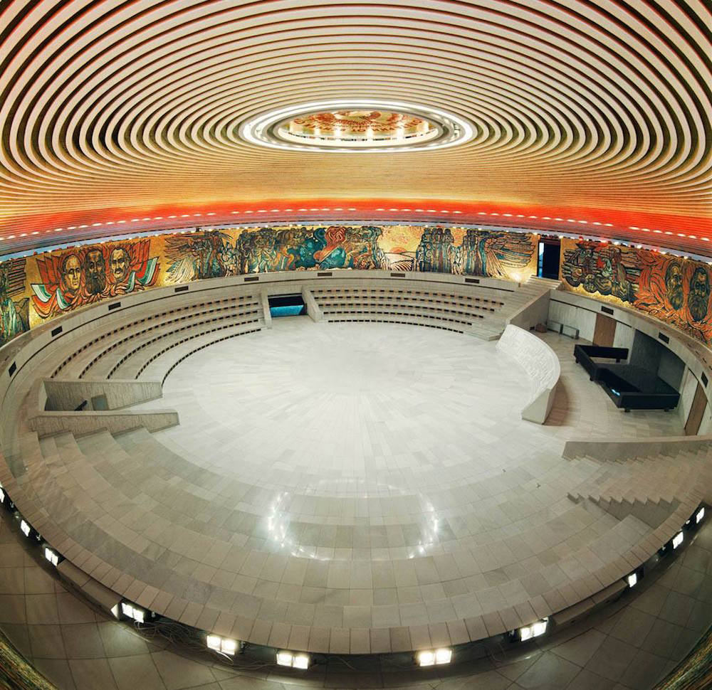 interior of memorial 