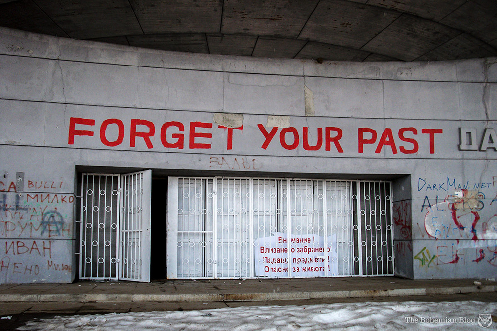forget your past graphiti