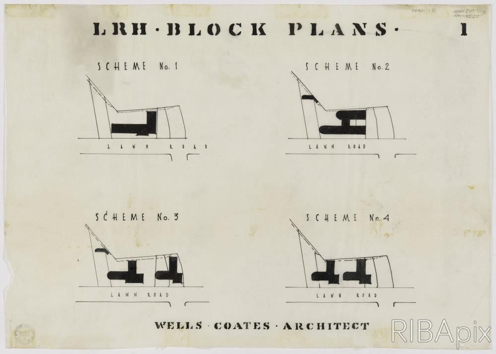 drawing of Isokon