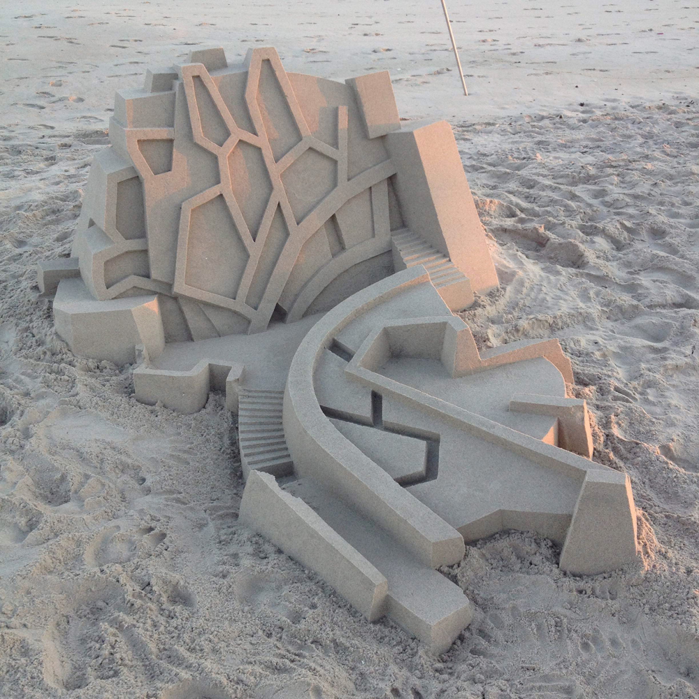 modernist sandcastle calvin seibert 