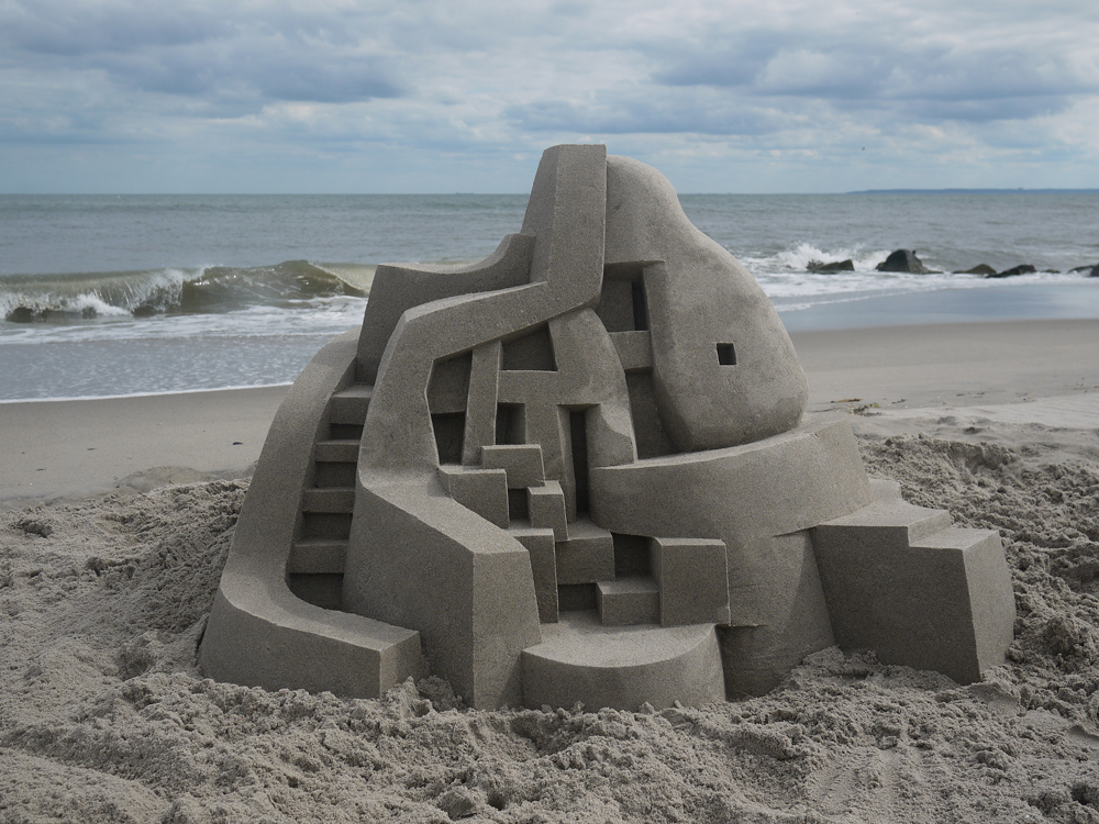 sandcastle by artist calvin seibert