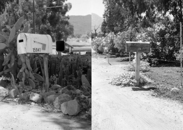 mailboxes outside homes